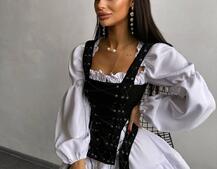 Комплект: сукня + корсет  Комплект: сукня + корсет  | PUSHKA SHOP