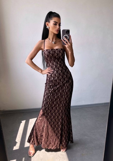 Мереживна сукня максі   Мереживна сукня максі   | PUSHKA SHOP