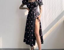 Сукня- міді  з квітковим принтом Сукня- міді  з квітковим принтом | PUSHKA SHOP