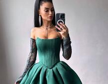 Комплект: корсет з рукавичками + спідниця  | PUSHKA SHOP