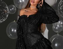 Сукня із пишною спідницею та воланами Сукня із пишною спідницею та воланами | PUSHKA SHOP