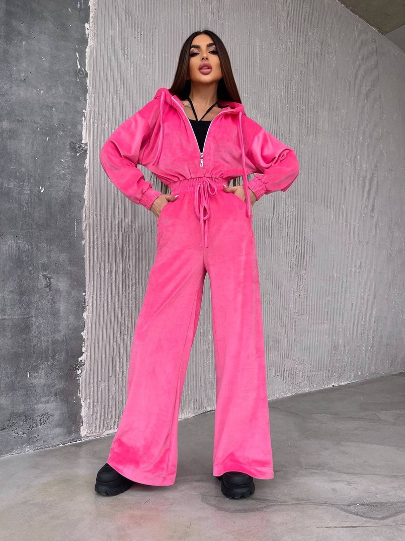 Велюровий комбінезон  Велюровий комбінезон  | PUSHKA SHOP