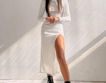 Плаття міді зі шнурівкою Плаття міді зі шнурівкою | PUSHKA SHOP