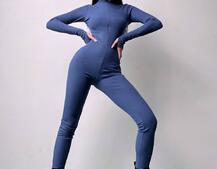 Облягаючий трикотажний комбінезон  Облягаючий трикотажний комбінезон  | PUSHKA SHOP