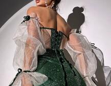 Сяючий комплект: корсет + спідниця  Сяючий комплект: корсет + спідниця  | PUSHKA SHOP