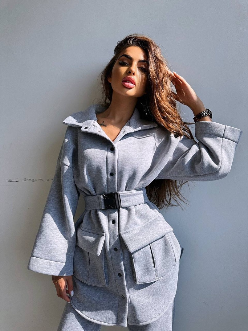 Комплект: тепла сорочка на кнопках + джоггери Комплект: тепла сорочка на кнопках + джоггери | PUSHKA SHOP