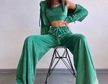 Велюровий комплект трійка  Велюровий комплект трійка  | PUSHKA SHOP