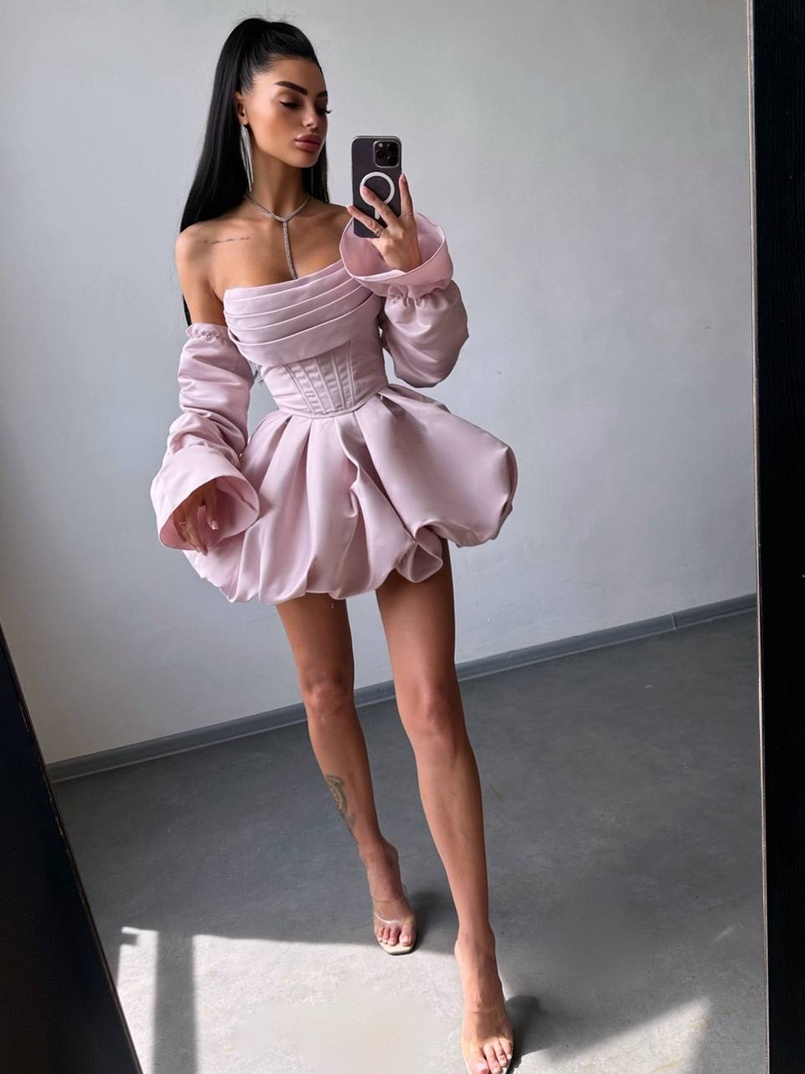 Комплект : корсет з рукавами  + спідниця балон  | PUSHKA SHOP