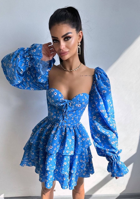 Корсетна сукня -бюстьє з пишною спідницею  | PUSHKA SHOP