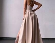 Сукня максі  з корсетним верхом і чашечками  | PUSHKA SHOP