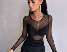 Сукня з драпіруванням  Сукня з драпіруванням  | PUSHKA SHOP