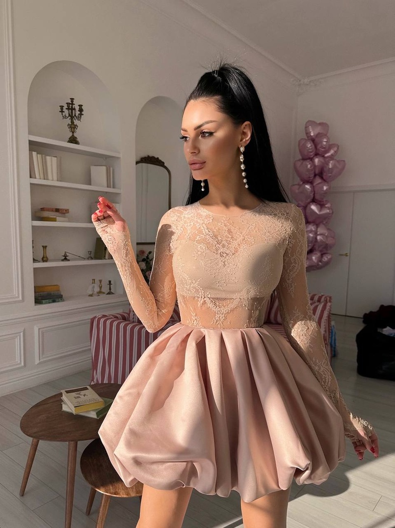 Комплект : мереживне боді + спідниця балон  | PUSHKA SHOP