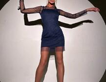 Сукня міні з сяючими стразами Сукня міні з сяючими стразами | PUSHKA SHOP