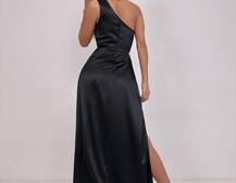 Атласна сукня максі  | PUSHKA SHOP