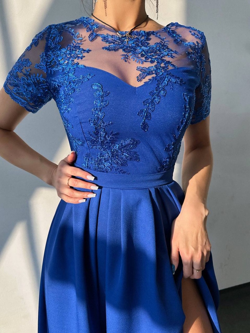 Сукня максі з мереживом  Сукня максі з мереживом  | PUSHKA SHOP