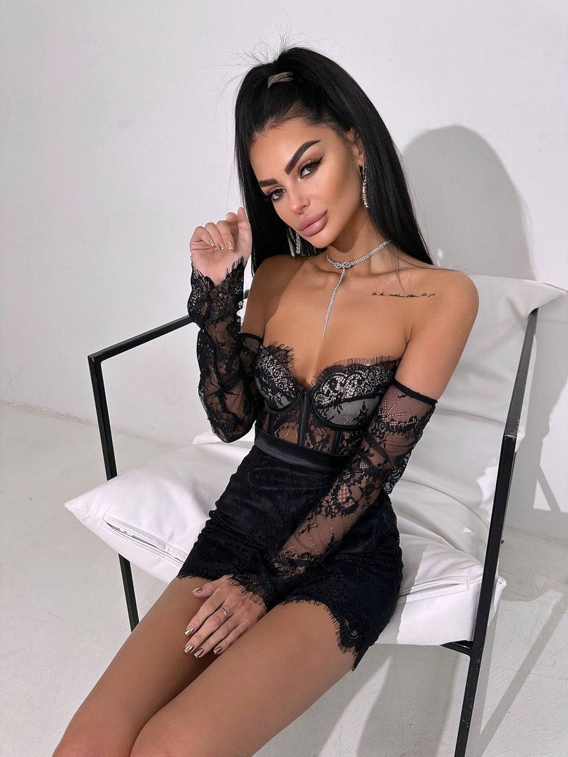 Мереживний комплект: корсет + спідниця   Мереживний комплект: корсет + спідниця   | PUSHKA SHOP