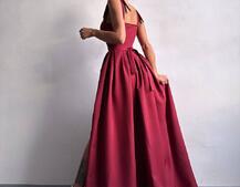 Сукня максі із чашечками та корсетним верхом | PUSHKA SHOP