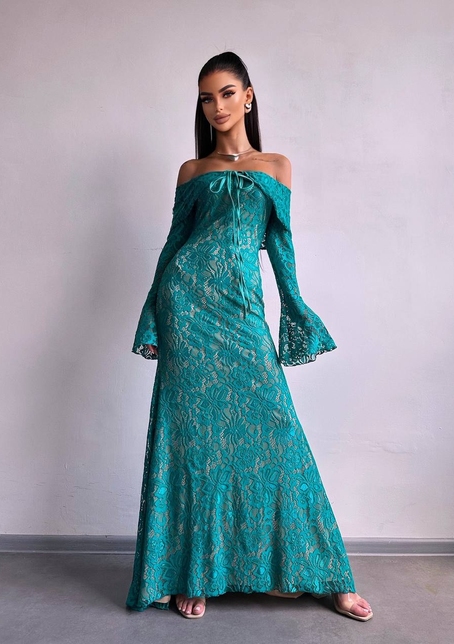 Мереживна сукня максі   Мереживна сукня максі   | PUSHKA SHOP