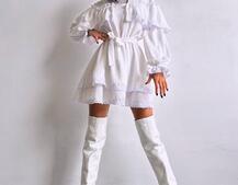 Сукня декорована мереживом Сукня декорована мереживом | PUSHKA SHOP