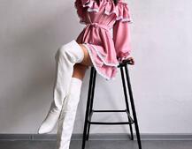 Сукня декорована мереживом Сукня декорована мереживом | PUSHKA SHOP