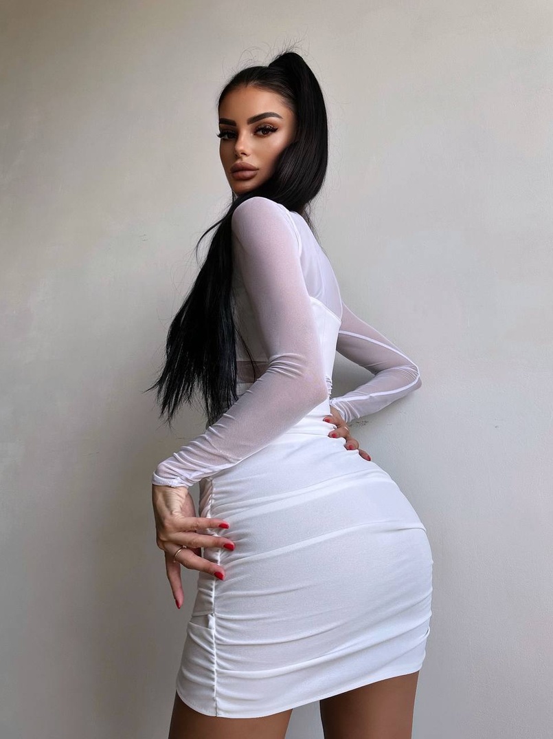 Сукня з драпіруванням  Сукня з драпіруванням  | PUSHKA SHOP