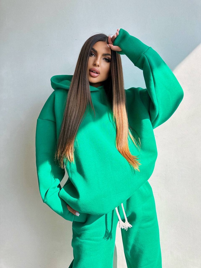 Теплий комплект: худі + спортивні штани Теплий комплект: худі + спортивні штани | PUSHKA SHOP