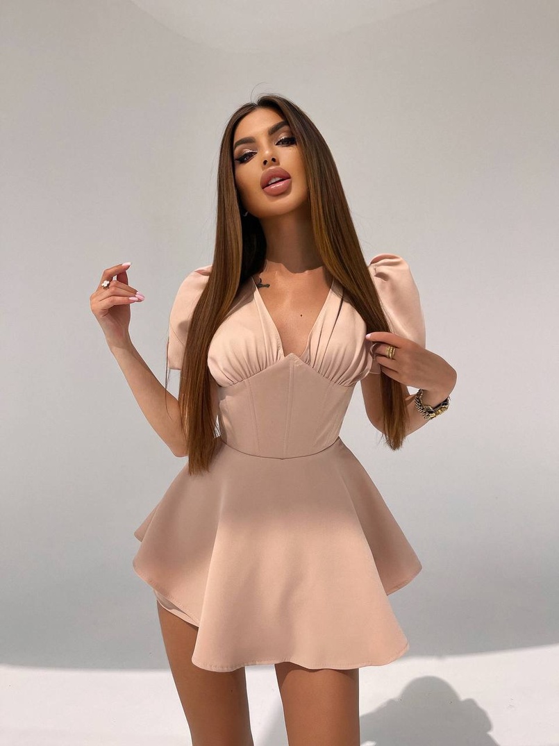 Ромпер з елементами корсету  | PUSHKA SHOP