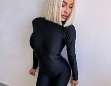 Комбінезон з рельєфними швами, що підкреслює фігуру Комбінезон з рельєфними швами, що підкреслює фігуру | PUSHKA SHOP