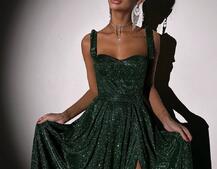 ✨Блискуча сукня максі з чашечками ✨ ✨Блискуча сукня максі з чашечками ✨ | PUSHKA SHOP