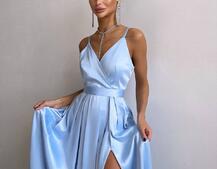 Атласна сукня максі  Атласна сукня максі  | PUSHKA SHOP