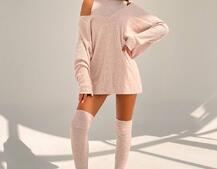 Трикотажна сукня-двійка + гетри  | PUSHKA SHOP