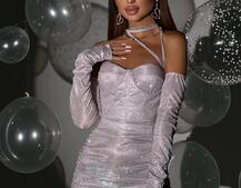 Сяюча корсетна сукня бюстьє | PUSHKA SHOP