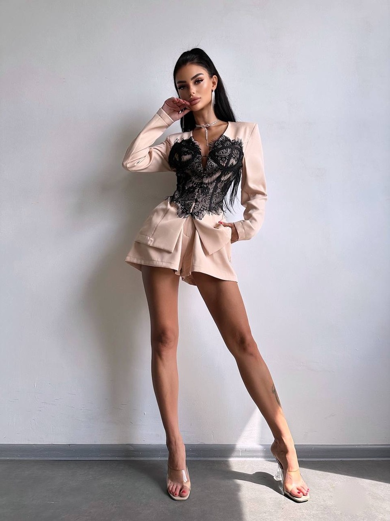 Комплект: піджак + шорти Комплект: піджак + шорти | PUSHKA SHOP