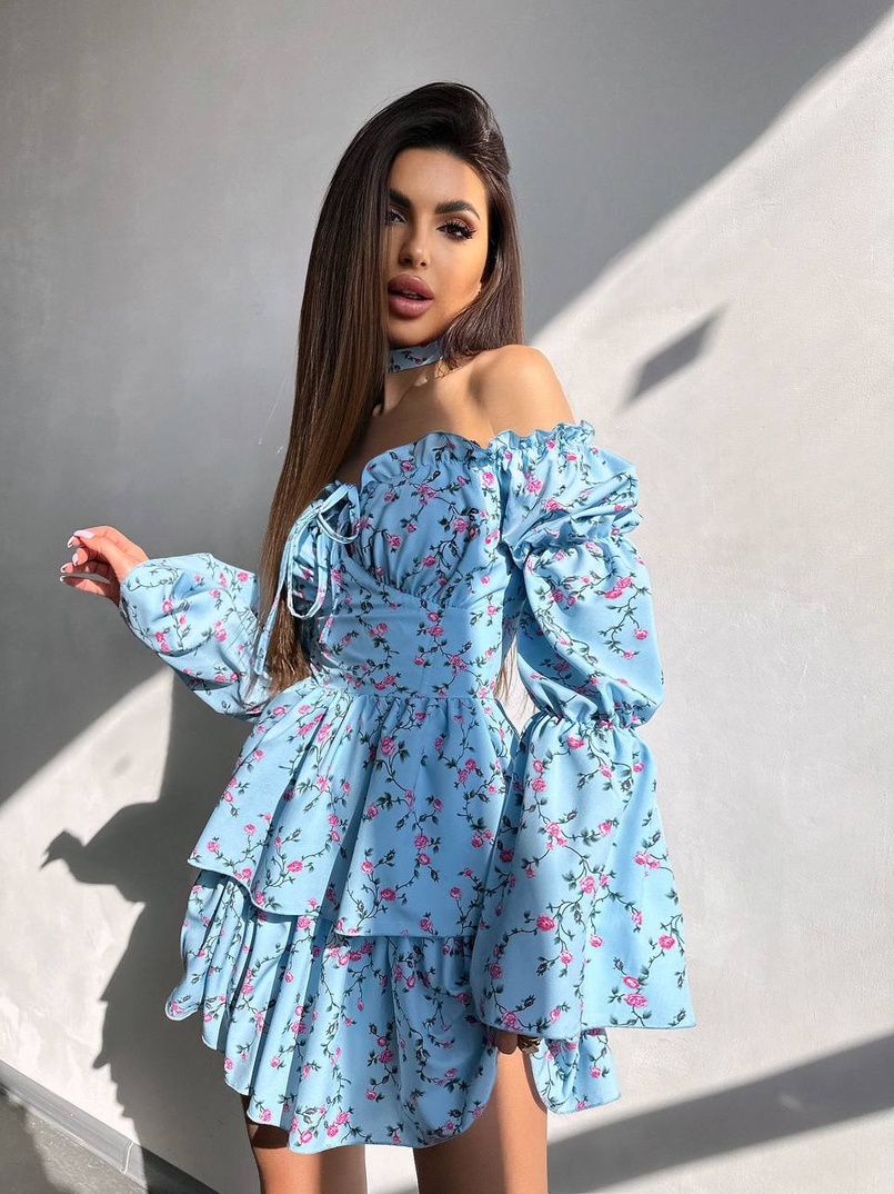 Сукня з чокером Сукня з чокером | PUSHKA SHOP