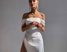 Комплект: корсет + спідниця максі з драпіруванням   Комплект: корсет + спідниця максі з драпіруванням   | PUSHKA SHOP