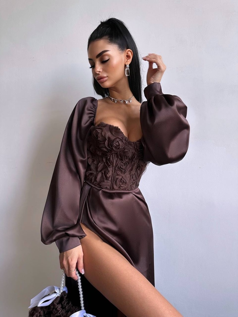 Комплект : корсет + спідниця максі | PUSHKA SHOP