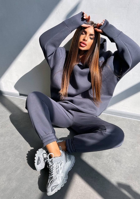 Теплий комплект: худі + спортивні штани | PUSHKA SHOP