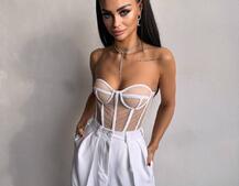 Костюм:  піджак на підкладці, штани+ корсет Костюм:  піджак на підкладці, штани+ корсет | PUSHKA SHOP