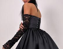 Комплект: мереживний корсет бюстьє + корсетна спідниця Комплект: мереживний корсет бюстьє + корсетна спідниця | PUSHKA SHOP