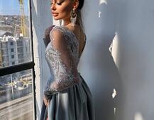 Сукня максі з мереживом  Сукня максі з мереживом  | PUSHKA SHOP