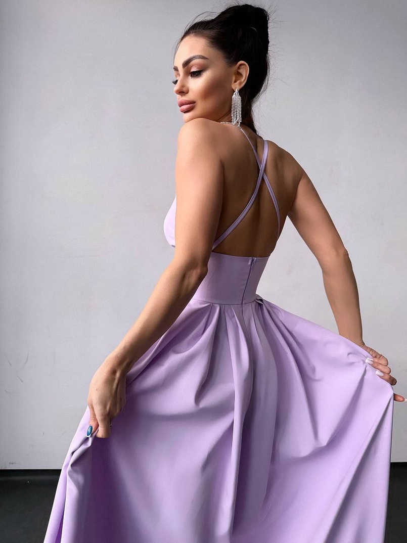 Сукня максі  з корсетним верхом і чашечками  Сукня максі  з корсетним верхом і чашечками  | PUSHKA SHOP