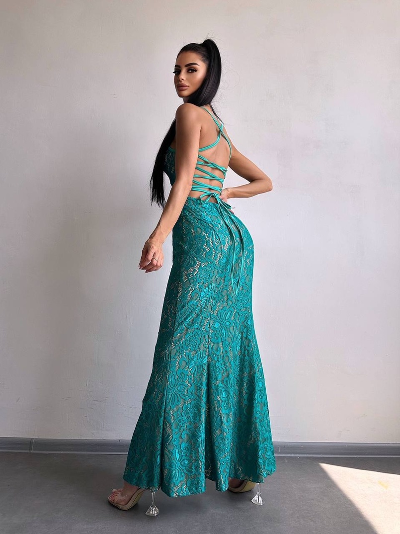 Мереживна сукня максі   Мереживна сукня максі   | PUSHKA SHOP