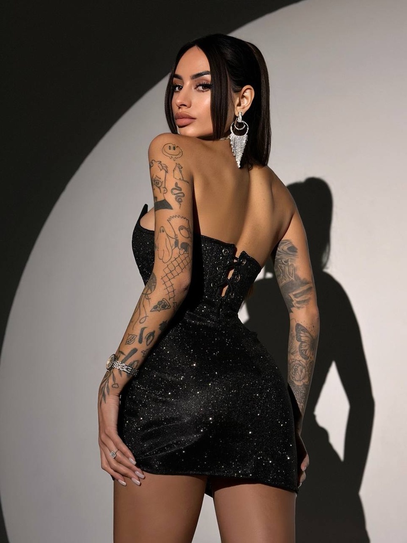 Сяючий комплект: корсет + спідниця   | PUSHKA SHOP