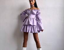 Сукня з чокером  Сукня з чокером  | PUSHKA SHOP