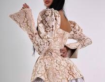 Мереживна сукня з чашечками  Мереживна сукня з чашечками  | PUSHKA SHOP