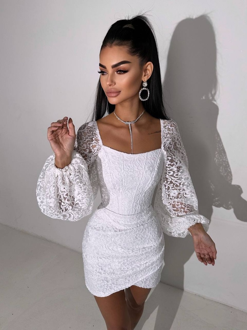 Мереживний комплект: корсет + спідниця міні Мереживний комплект: корсет + спідниця міні | PUSHKA SHOP