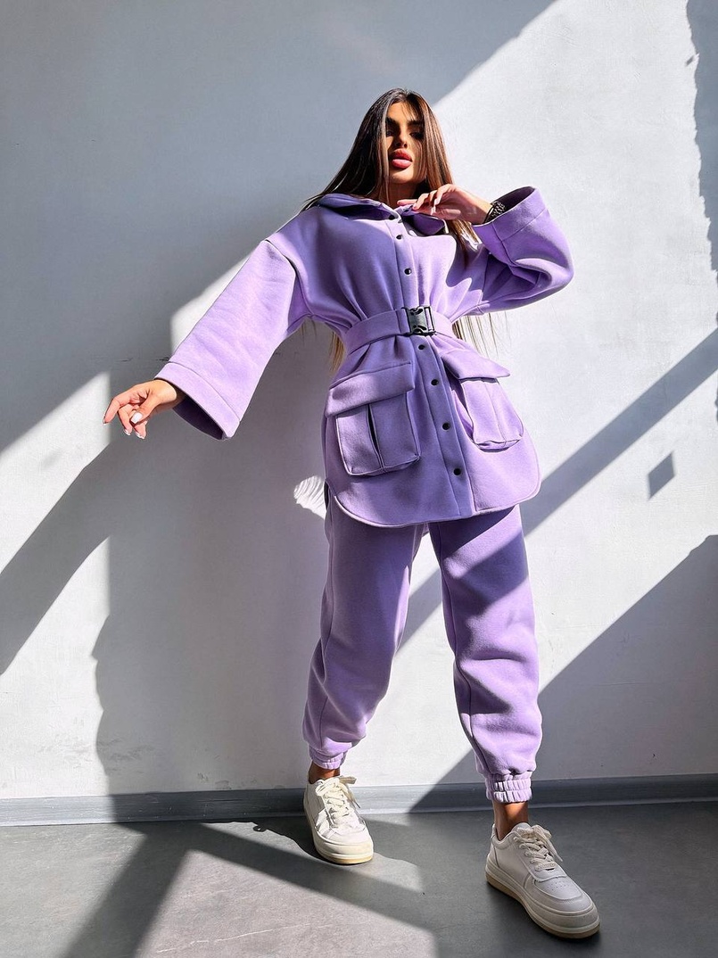 Комплект: тепла сорочка на кнопках + джоггери Комплект: тепла сорочка на кнопках + джоггери | PUSHKA SHOP