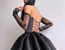 Комплект: корсет з рукавичками + спідниця  | PUSHKA SHOP