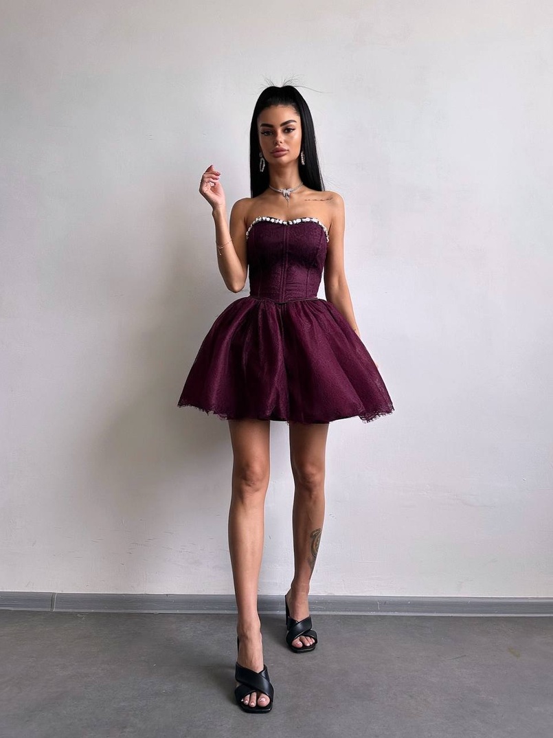 Романтичний комплект із корсета та мереживної спідниці ✨ | PUSHKA SHOP