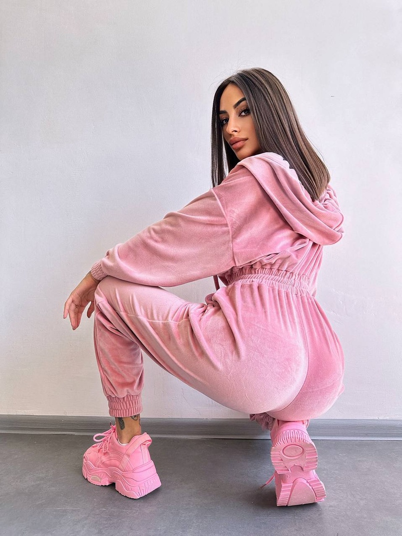 Велюровий комбінезон   Велюровий комбінезон   | PUSHKA SHOP